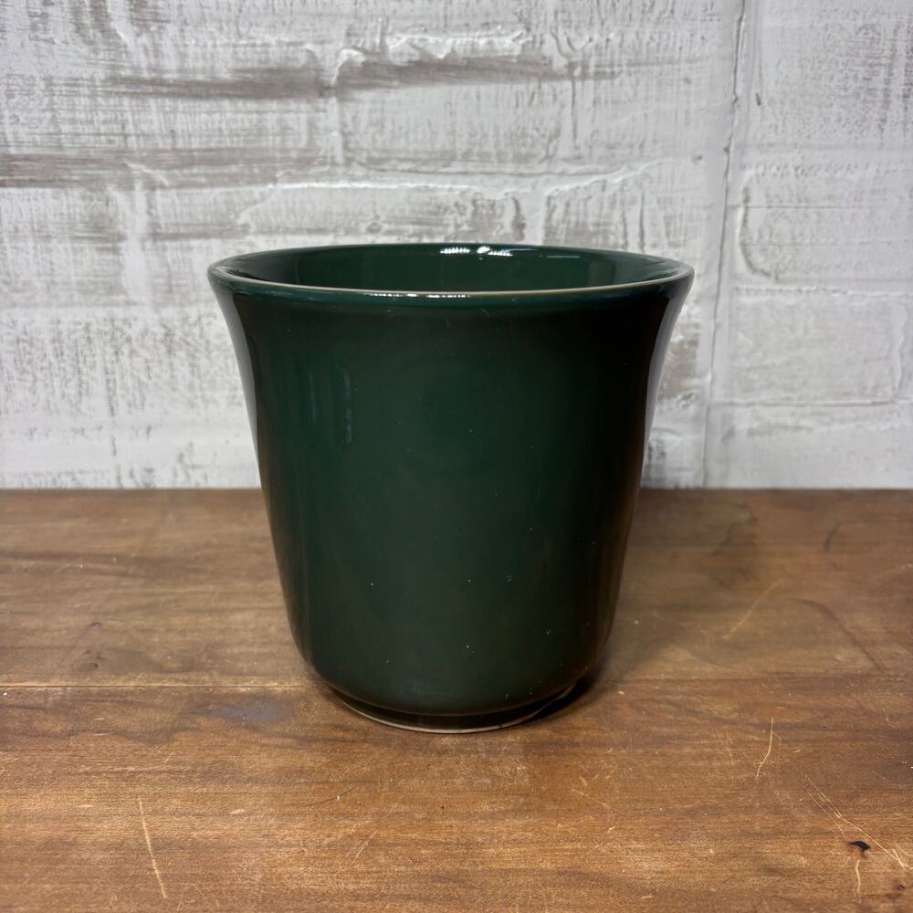 Green Glazed Clay Pot